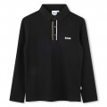 Long-sleeved polo BOSS for BOY