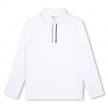 Long-sleeved polo BOSS for BOY