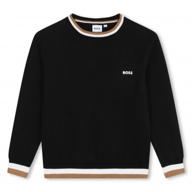 Pull en tricot BOSS pour GARCON