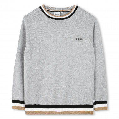 Pull en tricot BOSS pour GARCON