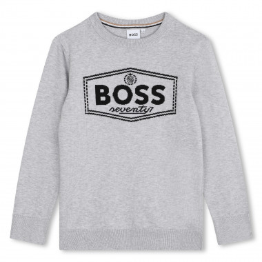 Pullover in cotone BOSS Per RAGAZZO