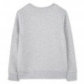 Sweat-shirt en molleton BOSS pour GARCON