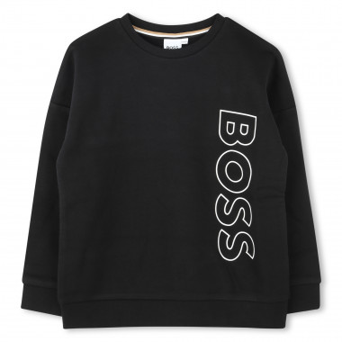 Sweat-shirt en molleton BOSS pour GARCON