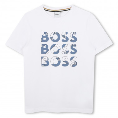 T-shirt met korte mouwen BOSS Voor