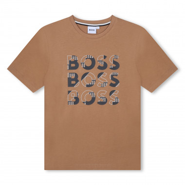 T-shirt met korte mouwen BOSS Voor