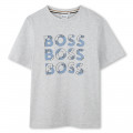 T-shirt à manches courtes BOSS pour GARCON