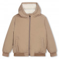 Reversible hooded jacket BOSS for BOY