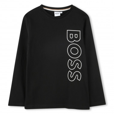 T-shirt à manches longues BOSS pour GARCON