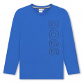 T-shirt met lange mouwen BOSS Voor