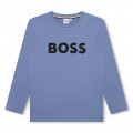 T-shirt met lange mouwen BOSS Voor