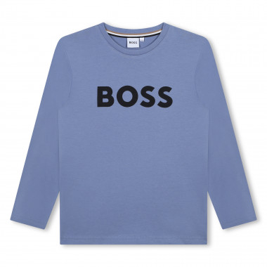 T-shirt met lange mouwen BOSS Voor