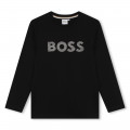 Camiseta de manga larga BOSS para NIÑO