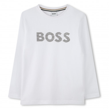 T-shirt à manches longues BOSS pour GARCON