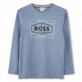 Camiseta de manga larga BOSS para NIÑO