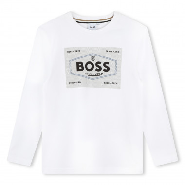 T-shirt à manches longues BOSS pour GARCON