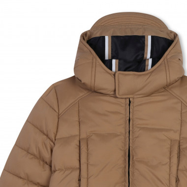 Hooded puffer jacket BOSS for BOY