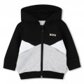 HOODED CARDIGAN BOSS for BOY