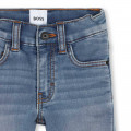 Jeans in cotone e lyocell BOSS Per RAGAZZO