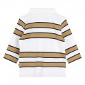 Striped cotton polo shirt BOSS for BOY