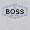 Pull en coton avec logo BOSS pour GARCON