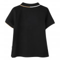 Striped cotton polo BOSS for BOY
