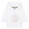 Sweat-shirt en molleton brodé BOSS pour GARCON