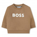 Sweat-shirt en molleton BOSS pour GARCON