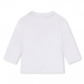 T-shirt in cotone con logo BOSS Per RAGAZZO