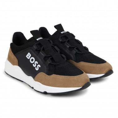 Elasticated lace-up trainers BOSS for BOY