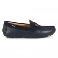 Mocassins en cuir bi-texture BOSS pour GARCON