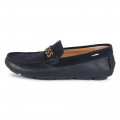Mocassins en cuir bi-texture BOSS pour GARCON