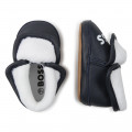 Elasticated leather slippers BOSS for UNISEX