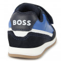 Baskets scratchées en cuir BOSS pour GARCON