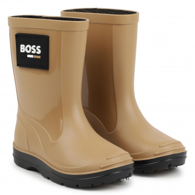 Bi-textured rain boots BOSS for BOY
