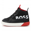 Hook-and-loop lace-up trainers BOSS for BOY