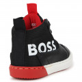 Hook-and-loop lace-up trainers BOSS for BOY