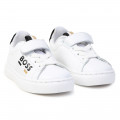 Sneakers pelle lacci e velcro BOSS Per RAGAZZO