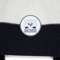 Striped cotton pompom hat BOSS for BOY