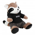 Doudou panda roux en velours BOSS pour UNISEXE