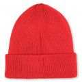 Beanie with fold-up cuff BOSS for BOY