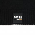 Gorro de punto con vuelta BOSS para NIÑO