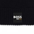 Knitted fold-up beanie BOSS for BOY