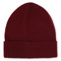 Knitted fold-up beanie BOSS for BOY