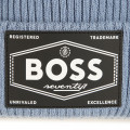 Bonnet en tricot doublé BOSS pour GARCON