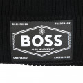 Bonnet en tricot doublé BOSS pour GARCON