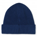 Snug cotton beanie BOSS for BOY