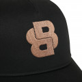 Embroidered baseball cap BOSS for BOY