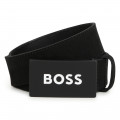 Leren riem BOSS Voor