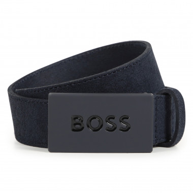 Leather belt BOSS for BOY