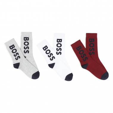 Lot de 3 paires de chaussettes BOSS pour GARCON